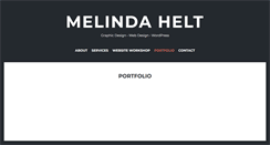 Desktop Screenshot of melindahelt.com